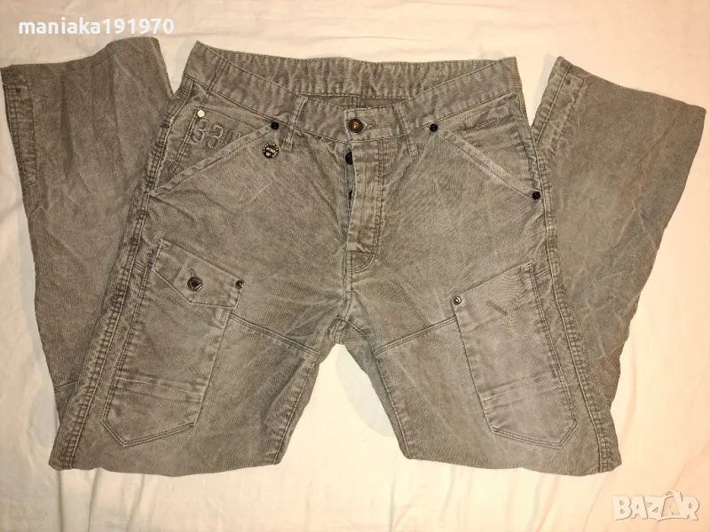 G- Star Raw Denim W33/L34  мъжки кадифени джинси, снимка 1