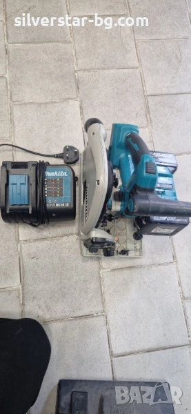 Акумулаторен циркулярен трион MAKITA DSP600ZJ, снимка 1
