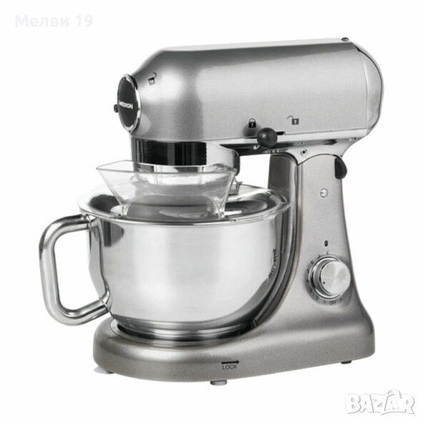  Кухненски робот Аmbiano, 1000W, 4.6л метална купа, Месомелачка,, снимка 1