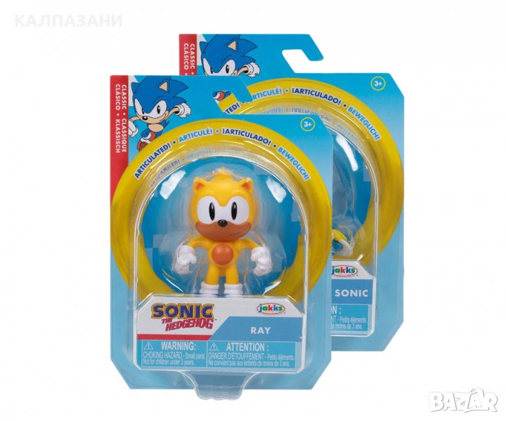 Соник: Фигура Wave 9, 6 см, асортимент 414374, снимка 1