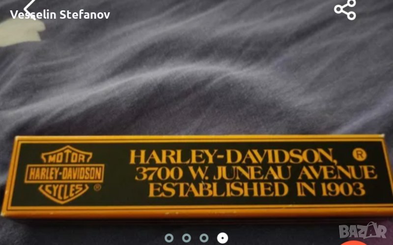 Химикалка Harley Davidson , снимка 1