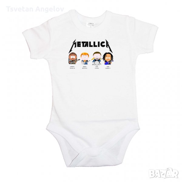 Разпродажба! Бебешко боди METALLICA 3, снимка 1