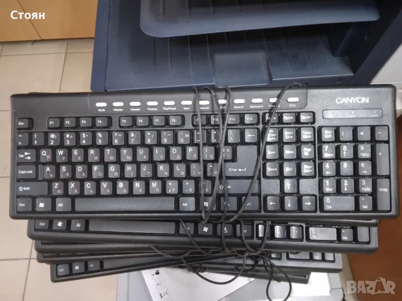 Клавиатура CANYON с БГ кирилизация, снимка 1