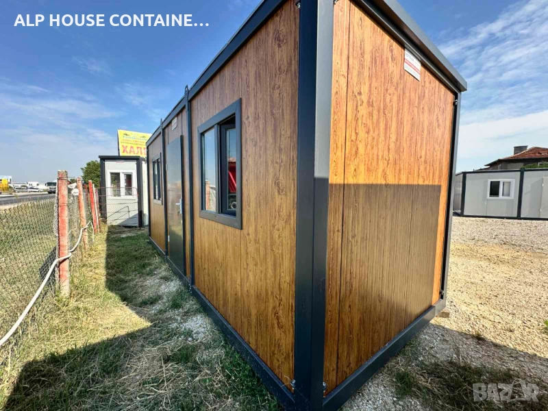 Жилищен контейнер 600х240 | Контейнер за живеене, Модулен, Строителен, Офис, Склад, Магазин, снимка 1