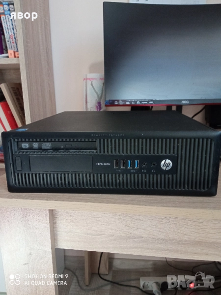HPEliteDesk800G1 IntelCorei5 4570 3.2GHz6MB RAM8GB  GeForce GT1030 2GB, снимка 1