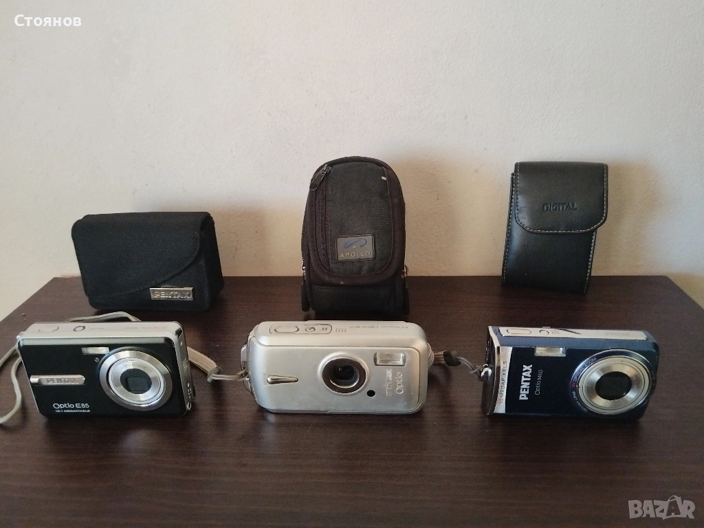 Камери PENTAX Optio M60,PENTAX Optio W10,PENTAX Optio E85 Japan, снимка 1
