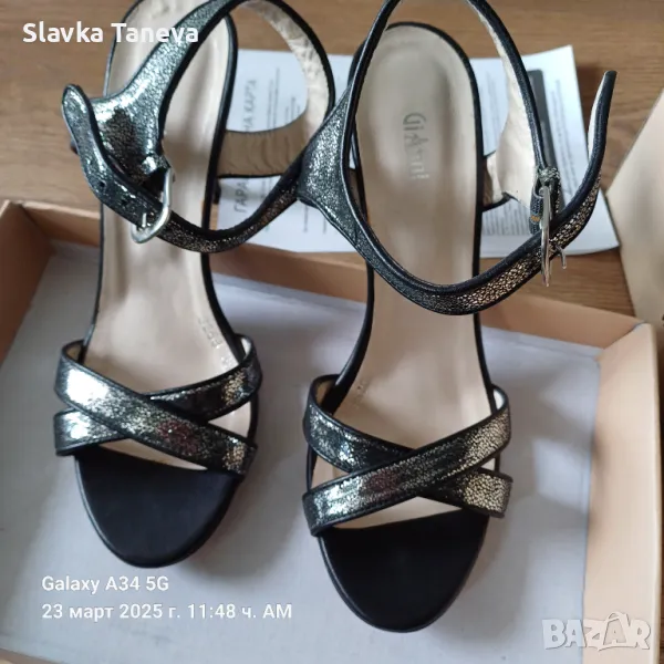 Дамски сандали Gianni, естествена кожа ,39 номер, снимка 1