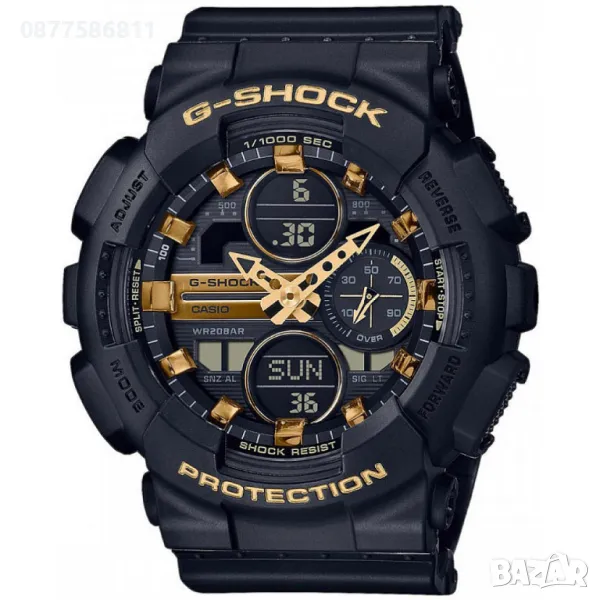НОВ CASIO G-SHOCK GMA-S140M-1AER ЧАСОВНИК КАСИО GMA-S140M GMAS140M , снимка 1
