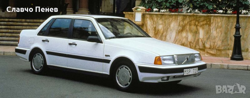 Стъкло ляво огледало без основа за Volvo 460, снимка 1