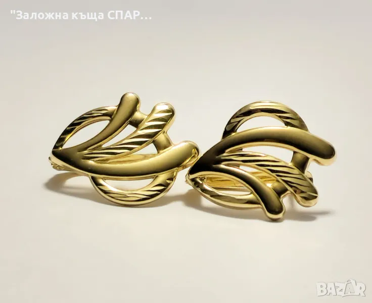 Дамски обеци-2.33гр., снимка 1