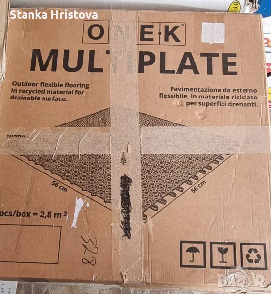 Подови декоративни платна Onek Multiplate., снимка 1