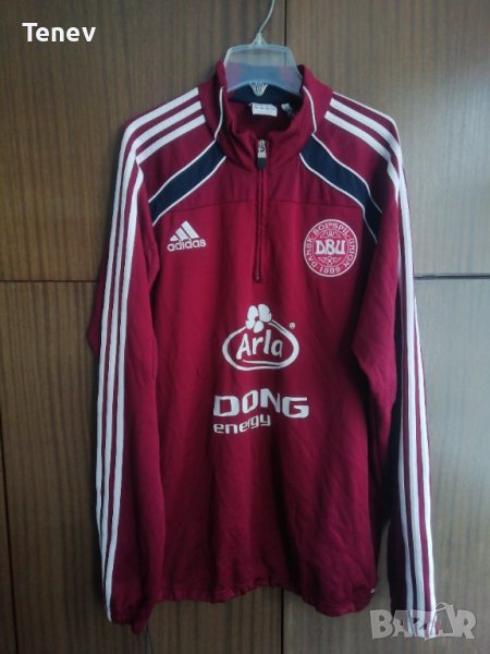Denmark Adidas Дания оригинално горнище блуза Национален отбор , снимка 1