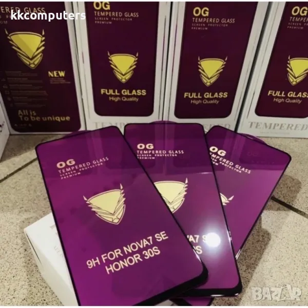 Golden Armor Стъклен screen protector за iPhone 16 6.1 / Черен / Баркод : 2403409, снимка 1