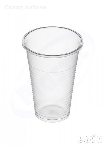 Пластмасови чаши за еднократна употреба – 200мл, 100 броя, снимка 1