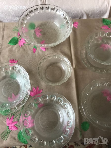  комплект стъклени съдове  , снимка 1