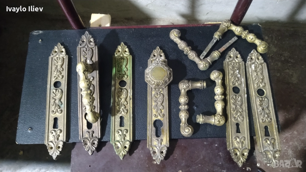 Бронзови дръжки за врати , снимка 1