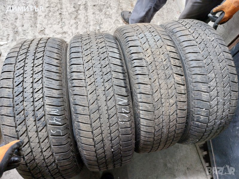 4 бр летни Гуми Bridgestone 265 60 18 dot 4520, снимка 1