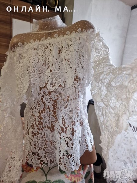 Дамска Туника МАРКА:  У А S с разкроен ръкав и отворена задна част 42-л , снимка 1