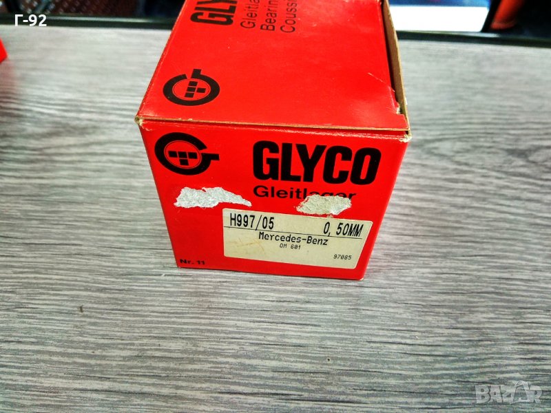 H997/5 0.50MM**NEU** **GLYCO** **Основни лагери, колянов вал** MERCEDES-BENZ, снимка 1