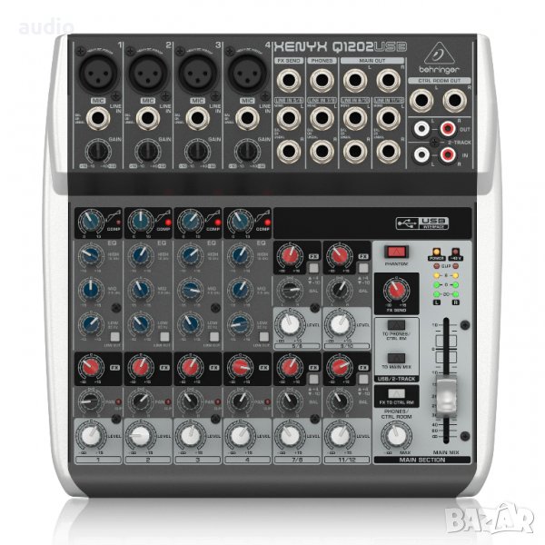 Миксер Behringer Xenyx Q 1202 USB, снимка 1