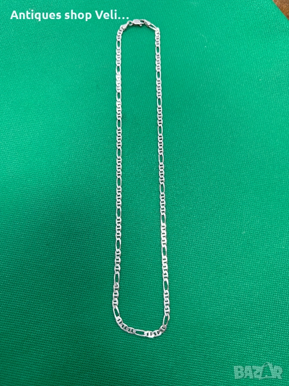 Сребърен синджир №7705, снимка 1