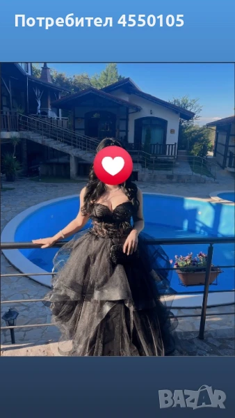 Бална рокля във черно!, снимка 1