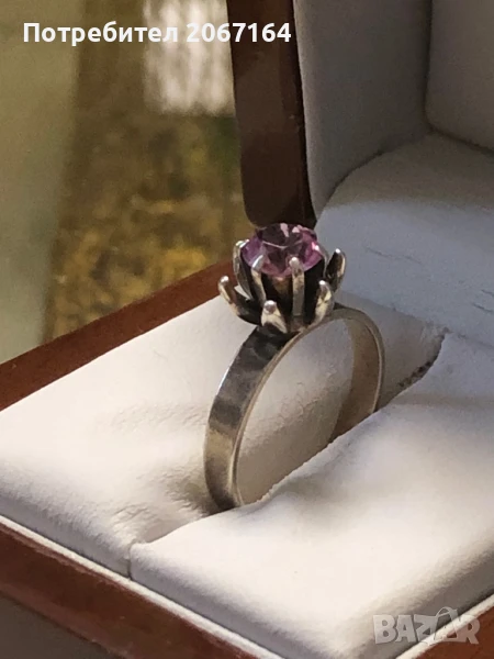 Съветски сребърен пръстен, снимка 1