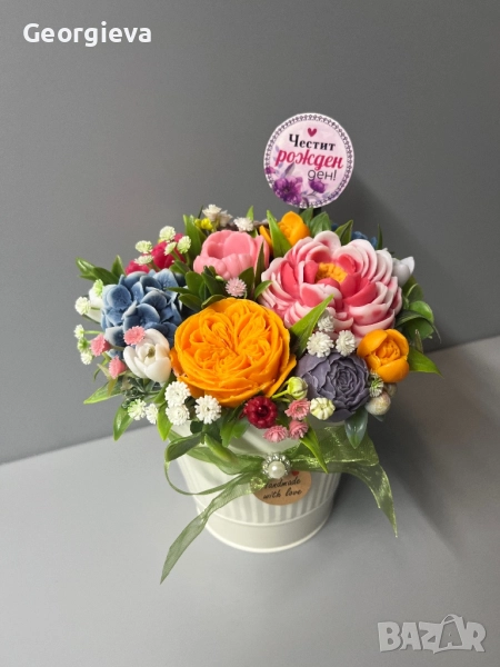 Ароматни сапунени цветя, снимка 1