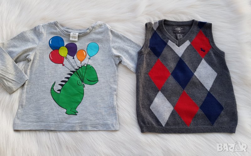 Блуза H&M 9-12 месеца , снимка 1