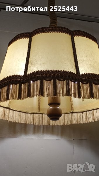 Абажур (лампион) Е27 - с 2 Нови LED крушки 10W - 4000K, снимка 1