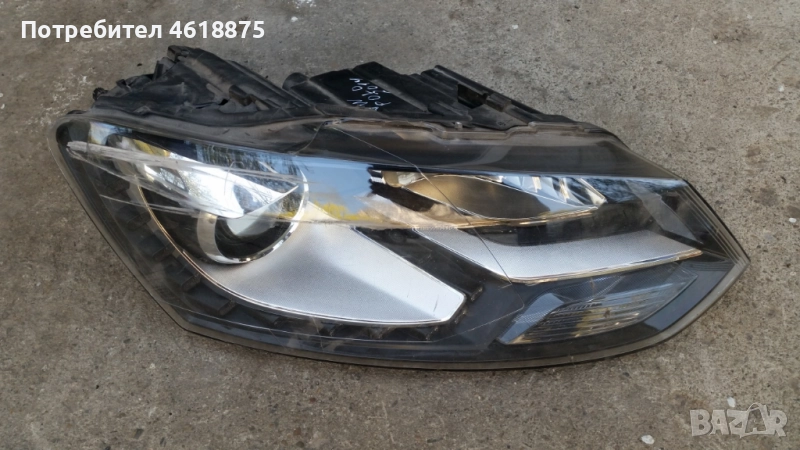 десен фар VW Polo xenon Фолцваген Поло ксенон, снимка 1