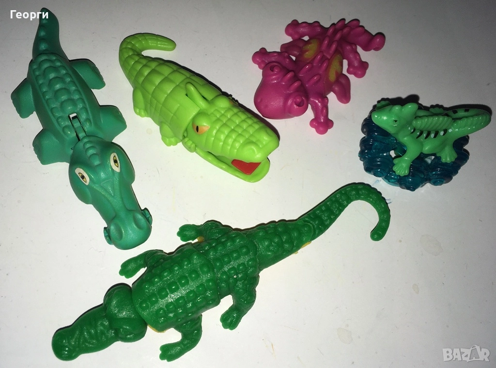 Лот крокодили на Киндер и други от Италия. (Kinder Surprise), снимка 1