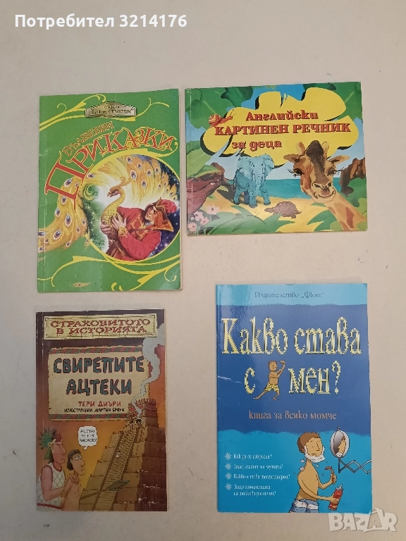 Английски картинен речник за деца, снимка 1