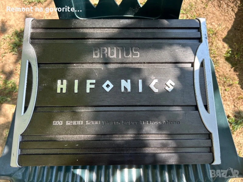 Продавам Hifonics Brutus BXI1210D 1200 Watt D-Class Mono Amplifier, снимка 1