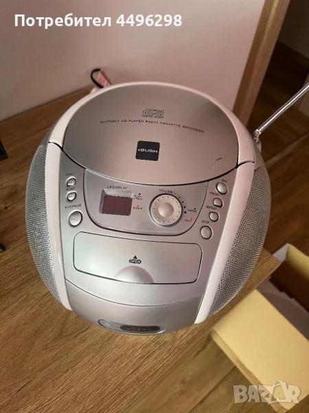 Сд плейър, касетофон и радио, снимка 1