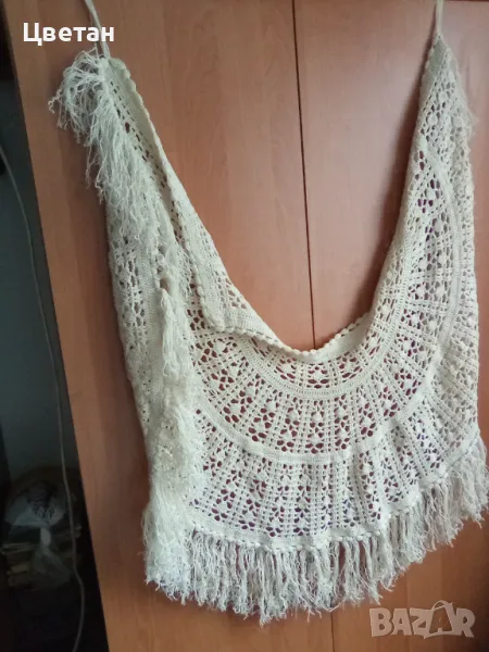 Антика,руска плетена пелерина , снимка 1