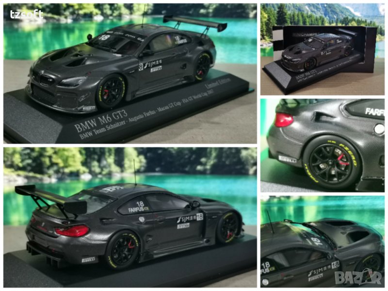 BMW M6 GT3 - Minichamps 1:43 RESIN, снимка 1