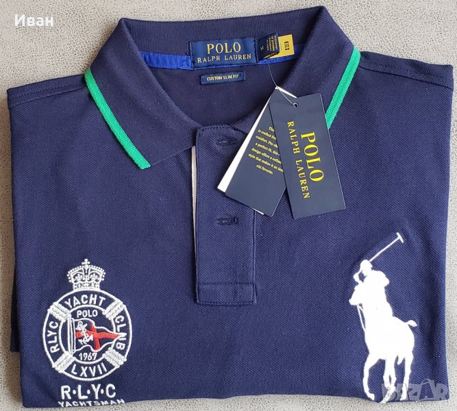 Нова оригинална фланелка Polo Ralph Lauren - размер M, снимка 1