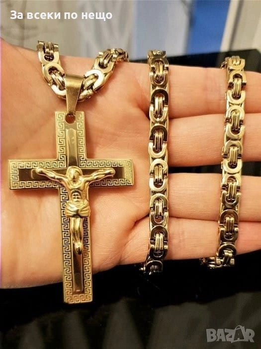 Мъжки Масивен Ланец От Медицинска Стомана Код SV-10, снимка 1