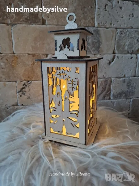 коледен фенер по поръчка , снимка 1