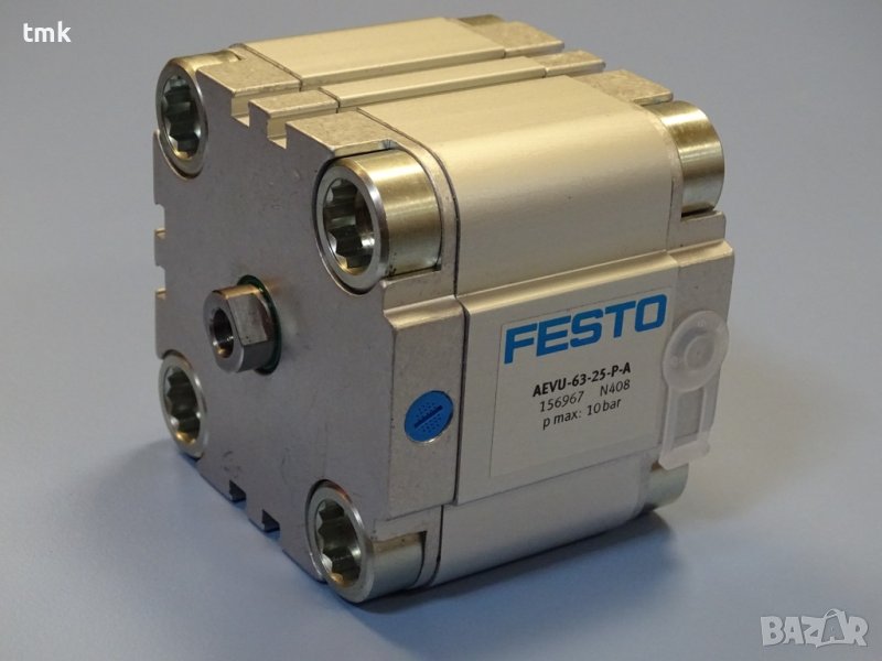 пневматичен цилиндър Festo AEVU-63-25-P-A compact air cylinder, снимка 1