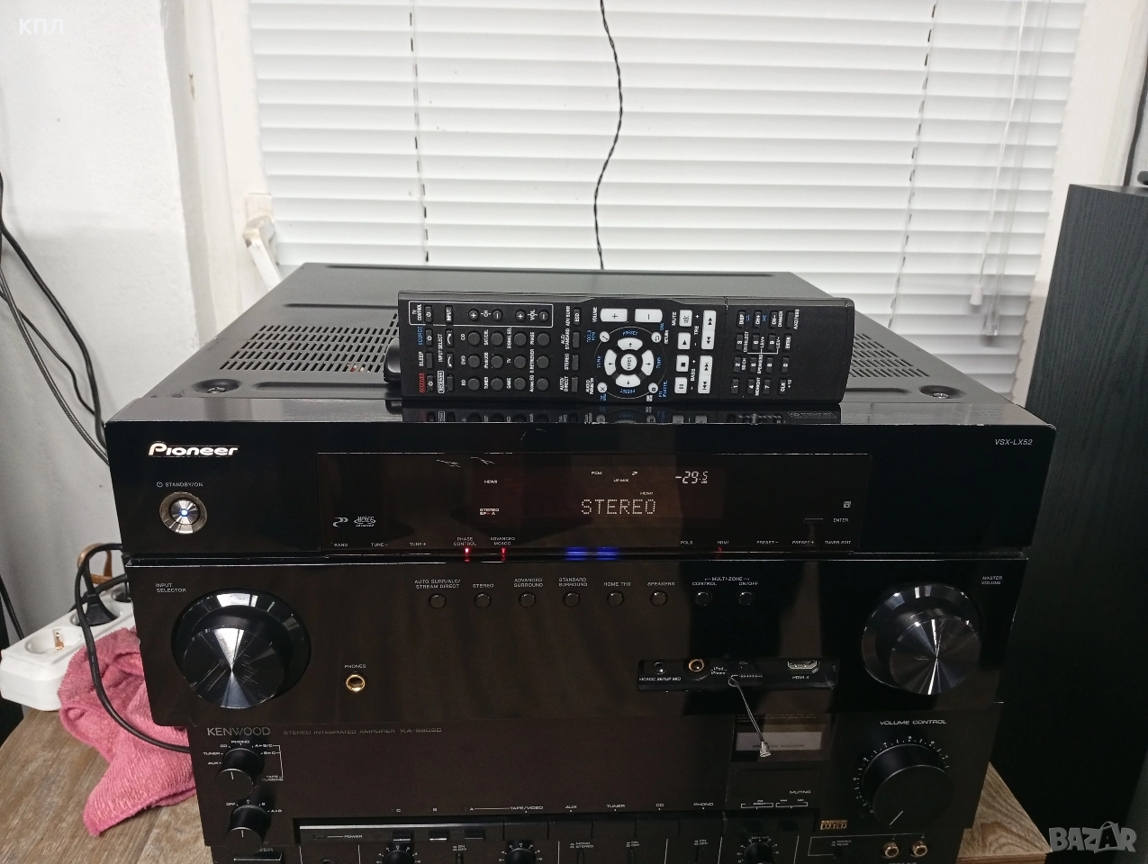 7.1 канален ресивър PIONEER vsx-lx52 , снимка 1