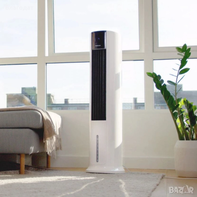 ProBreeze 3 в 1 колонен въздушен охладител PB-AC06-EU – вентилатор, охладител и овлажнител, снимка 1