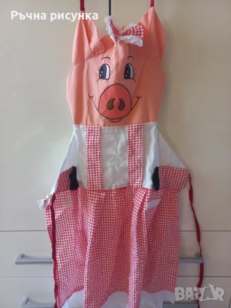 Детска престилка прасенце, снимка 1