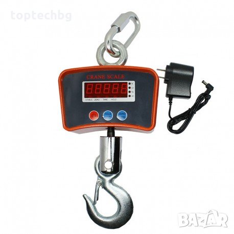 кранова везна 1000кг Лесна за носене, с голяма акумулаторна батерия за непрекъсната работа, снимка 1