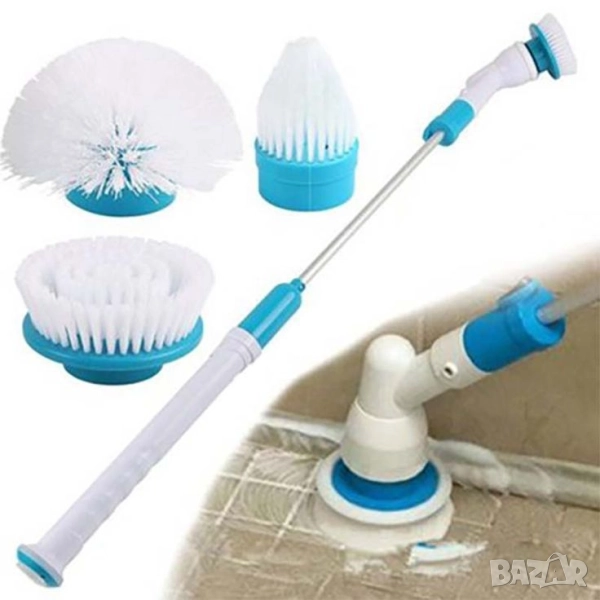 Електрическа четка за почистване на баня, снимка 1
