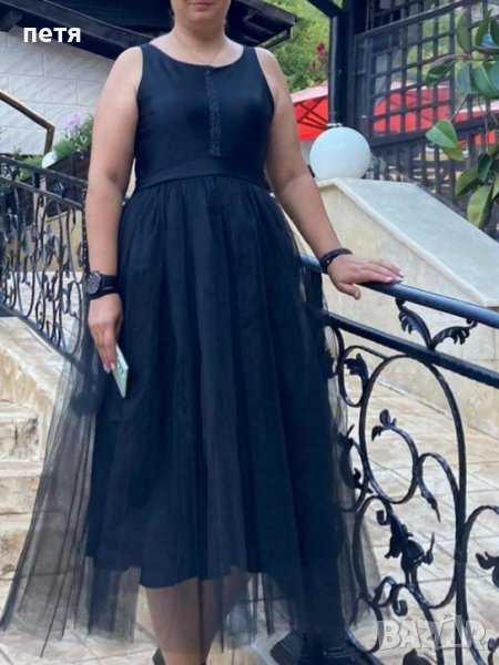 Рокля с тюл, снимка 1