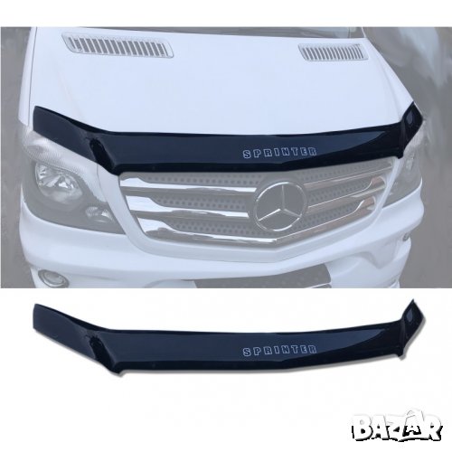 ДЕФЛЕКТОР ВЕТРОБРАН ЗА ПРЕДЕН КАПАК ЗА MERCEDES SPRINTER СЛЕД 2014Г., снимка 1