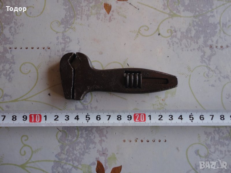Немски армейски раздвижен ключ , снимка 1