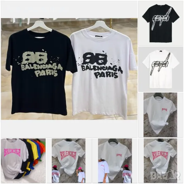 Balenciaga Дамска Тениска👚Дамска Блуза С Къс Ръкав Баленсиага - Налични Различни Цветове Код LFS356, снимка 1